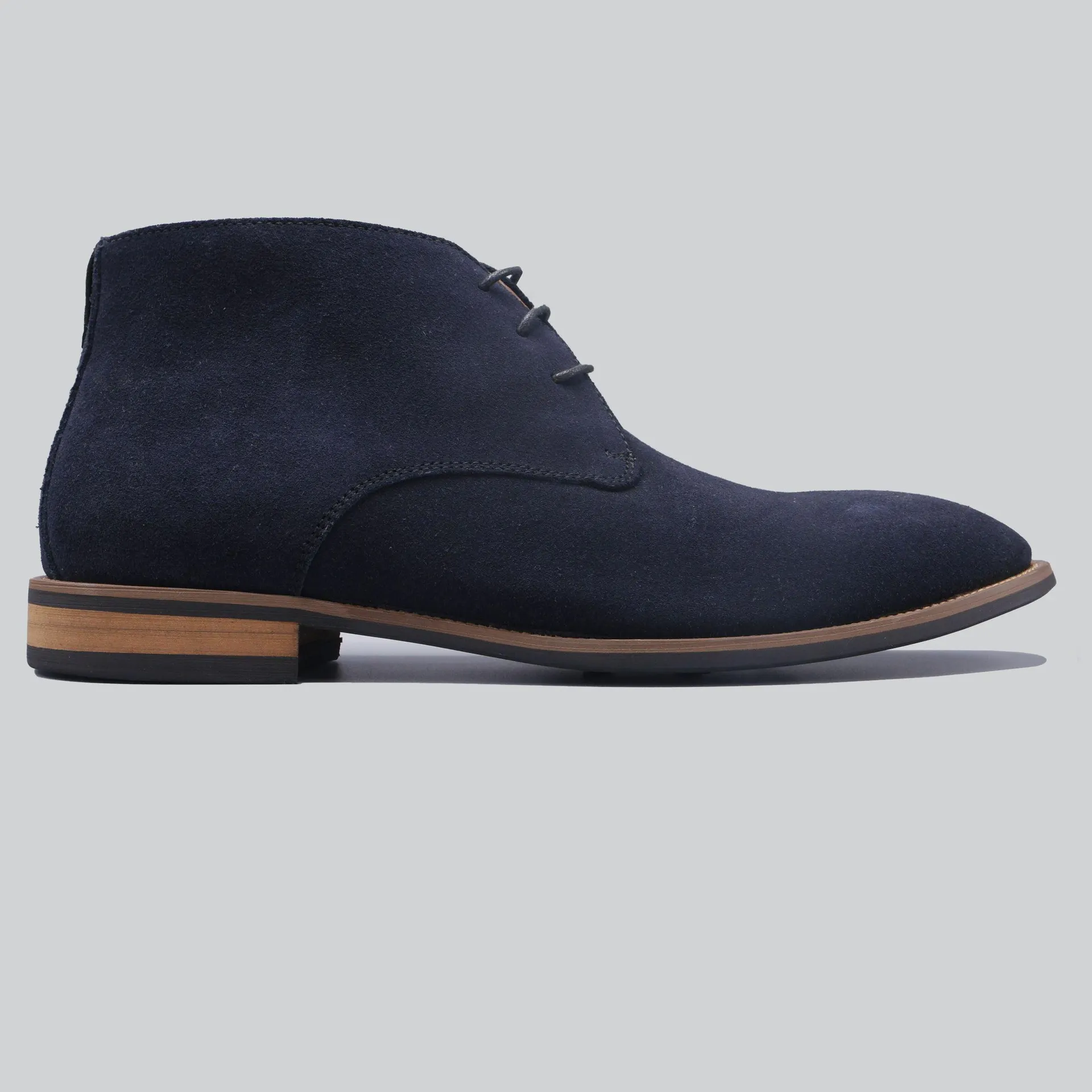 Finn Suede Boot - Navy