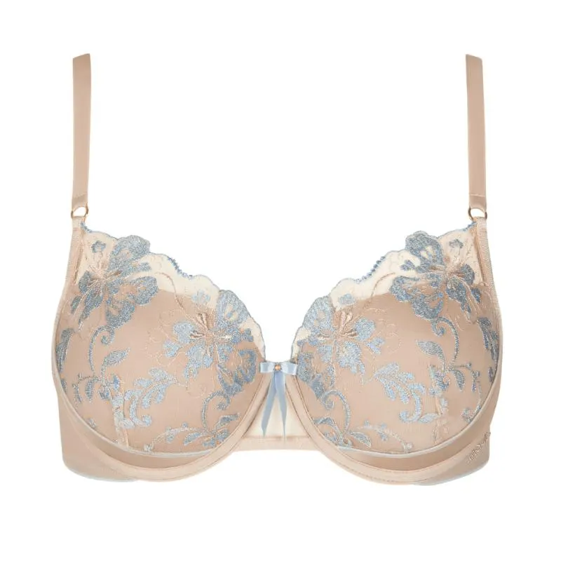 LIS-10330-28 - Reggiseno Grace preformato con ferretto - beige azzurro