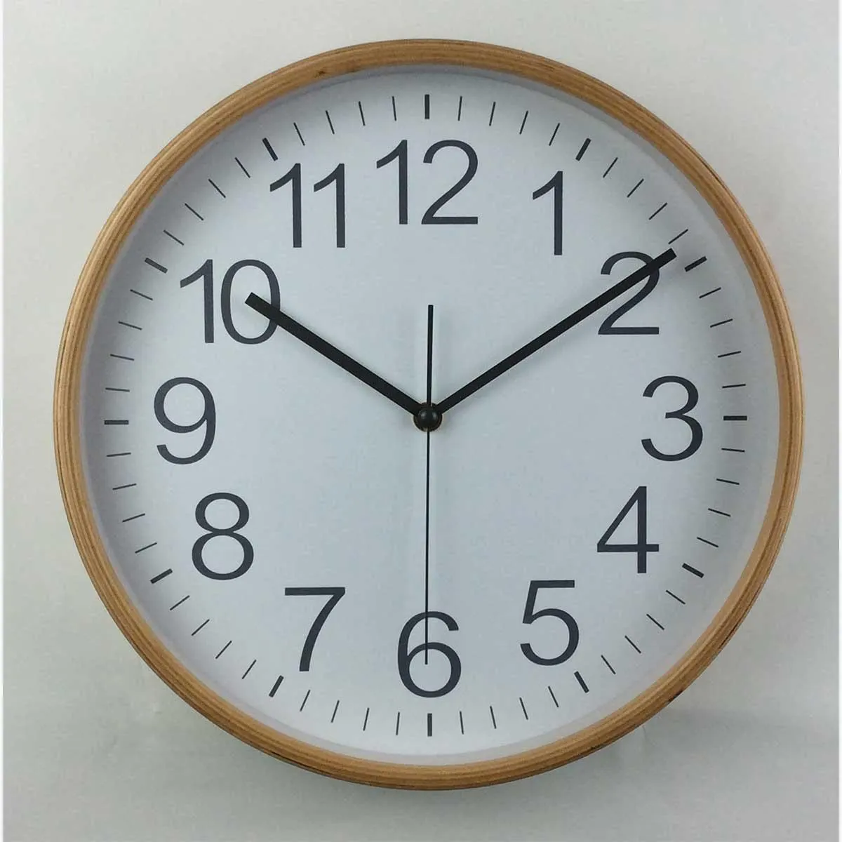 Wall Clock Bamboo 28cm natural