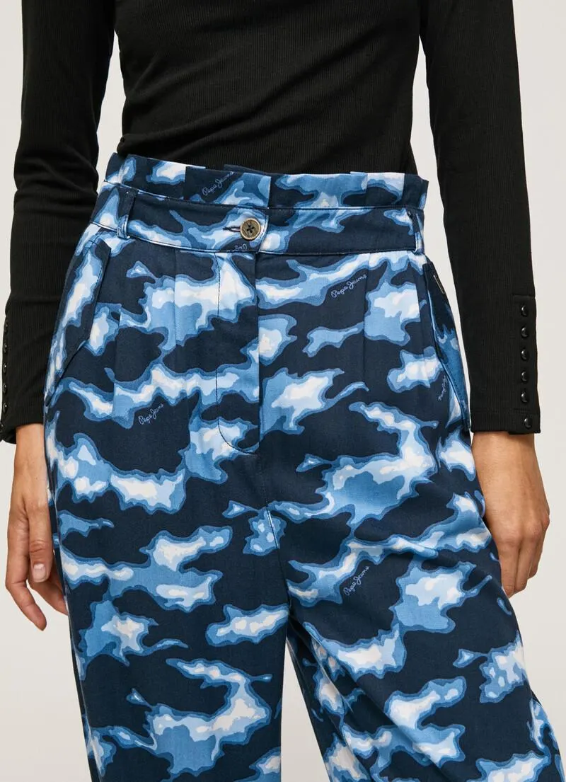 PANTALONES ESTAMPADO CAMUFLADO