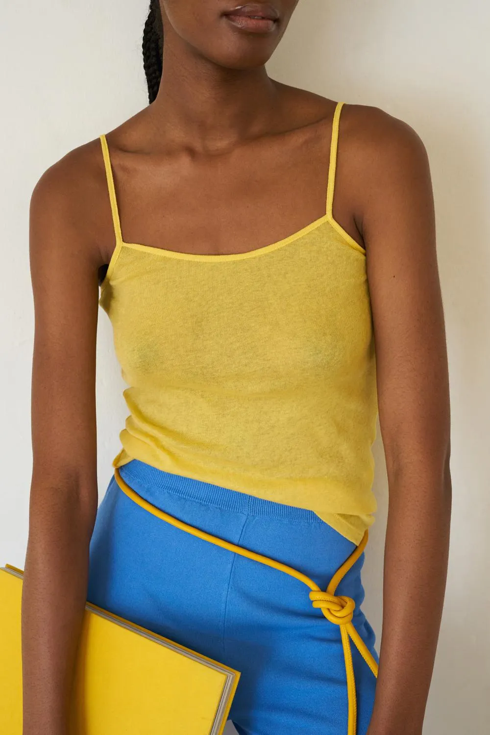 Top tirante fino 100% algodón