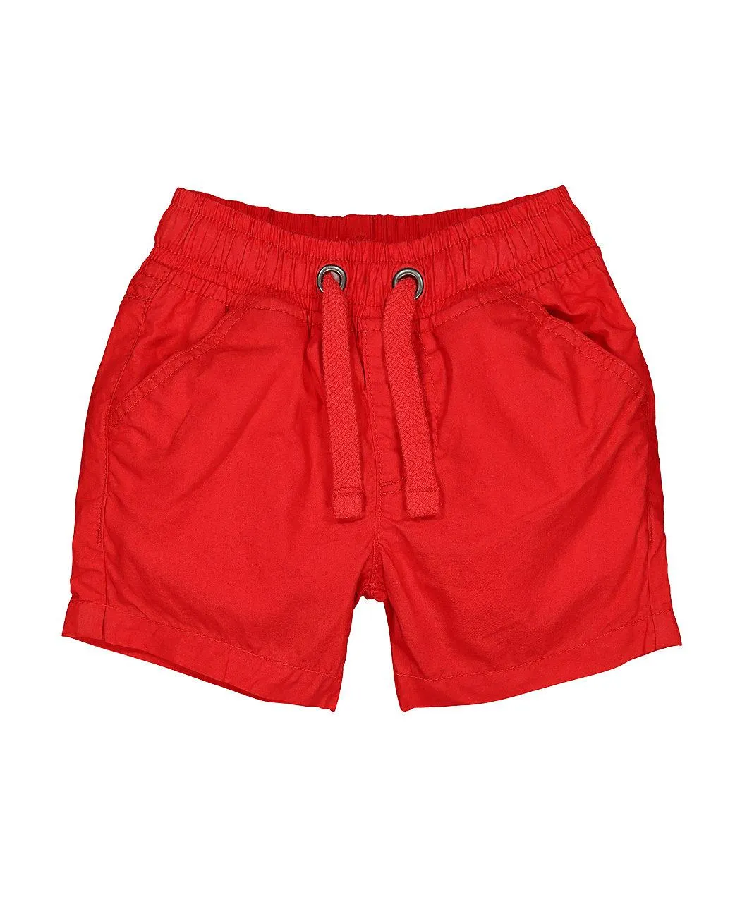 κόκκινο σορτσάκι ποπλίνας