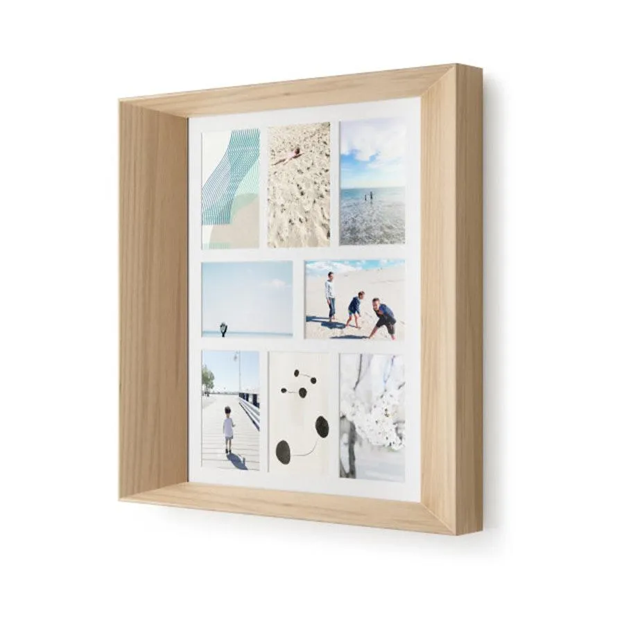 Umbra Lookout Wall Multi-Picture Frame Natural