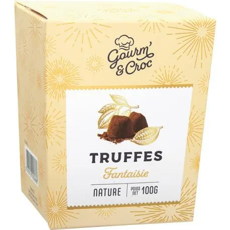Truffes fantaisie à la poudre de cacao