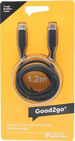 Braided Cable USB-C to USB-C - 1.2m