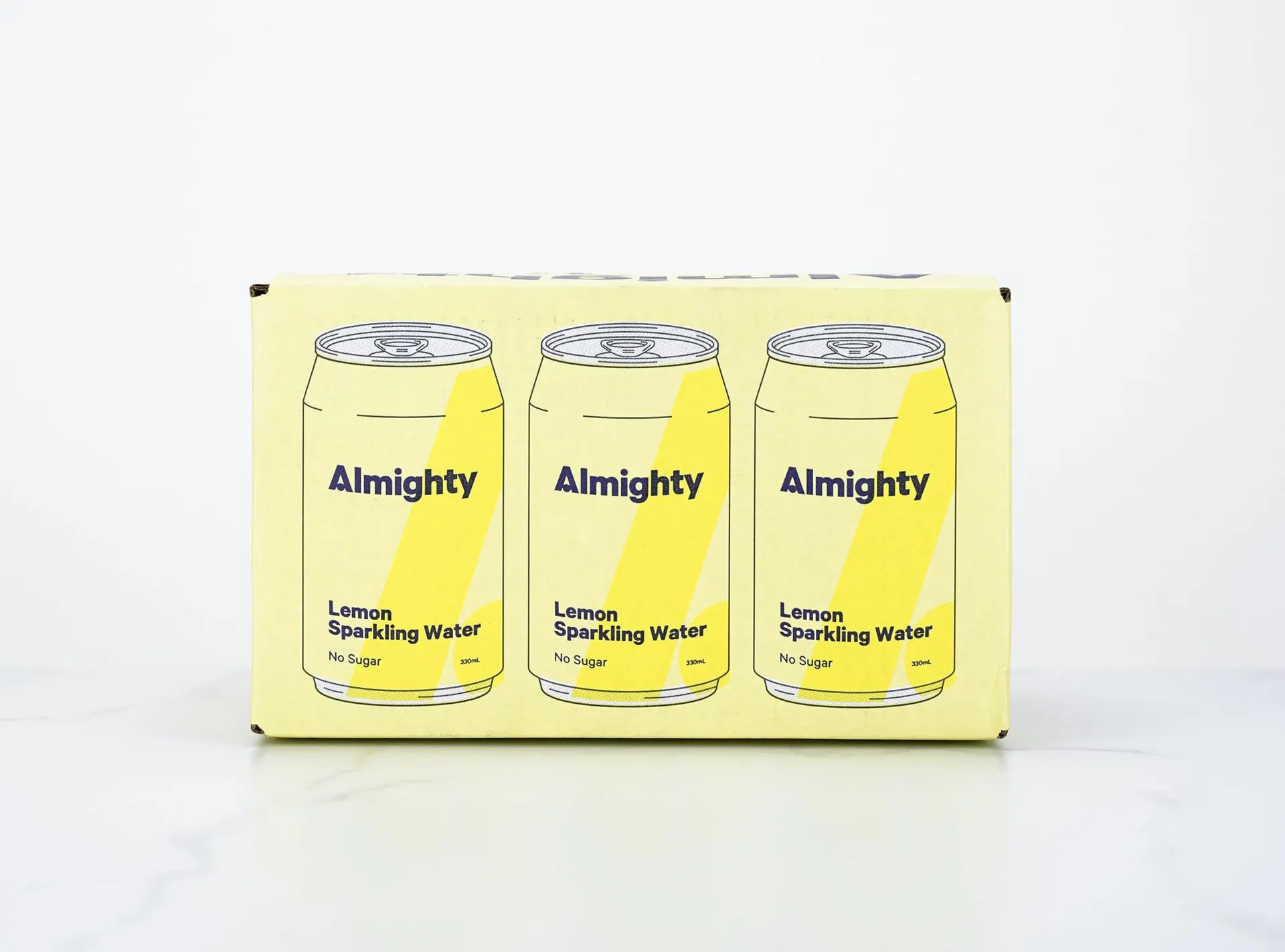 Almighty Lemon Sparkling Water 6-pack