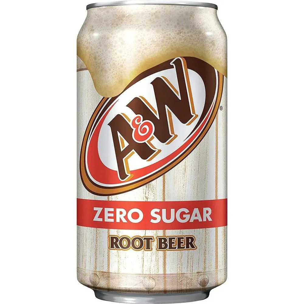 A&W Root Beer - ZERO SUGAR 12oz Can *LIMIT 12*
