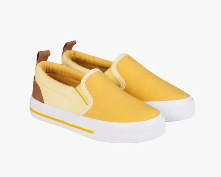 Solåsen tøysko, sunyellow