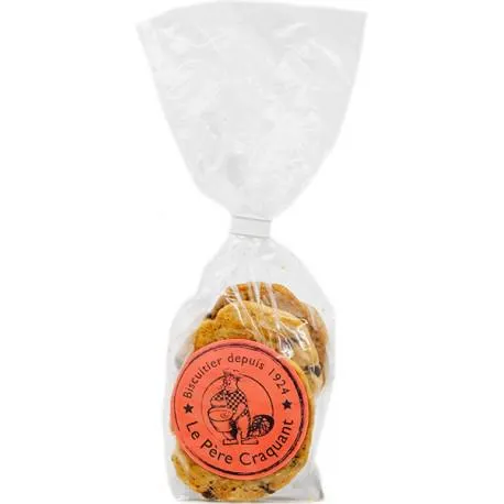 Biscuits orange et pépites de chocolat