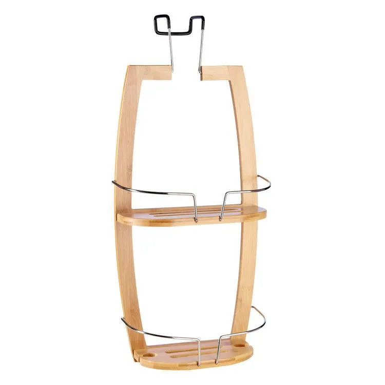 KOO Bamboo Shower Screen Caddy Bamboo