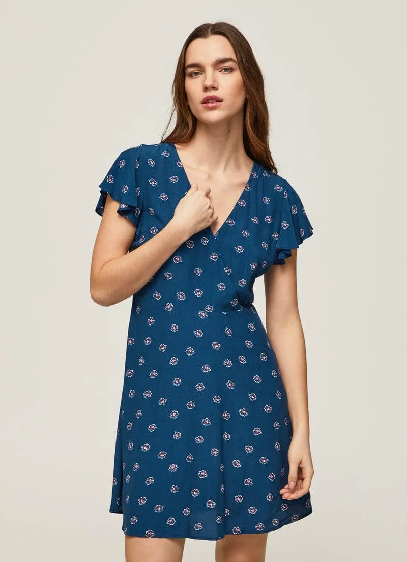 VESTIDO ESTAMPADO FLORES