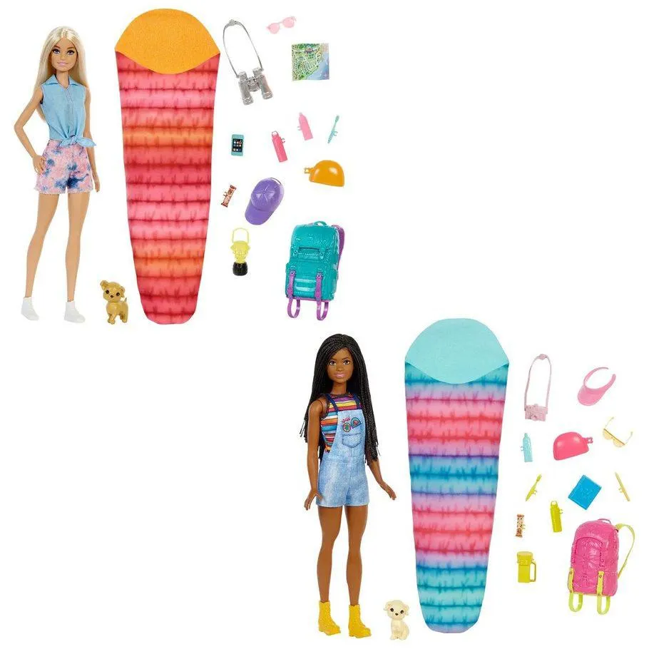 Barbie Camping Doll With Access Ass
