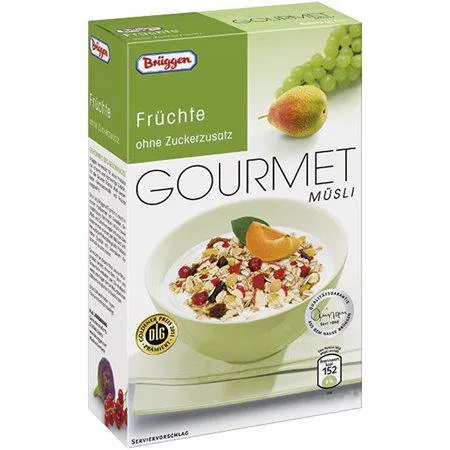 Bruggen Gourmet Muesli Fruits 375gr