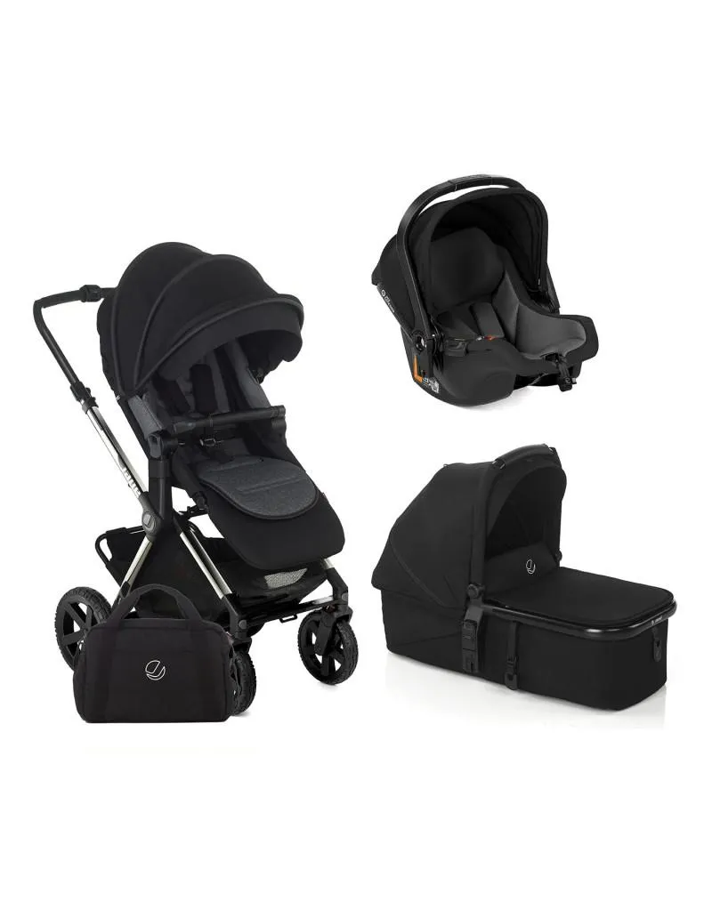 Carrito 3 en 1: Crosslight Pro Silver Shadow + Micro Pro 2 Silver Shadow + Koos iSize R1