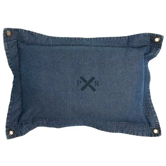 Pony Rider denim cushion cover 35 x 55cm