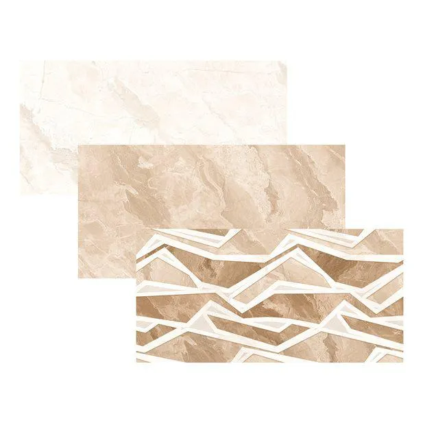 Kisho Cream - Beige & Warm Decor Rectified 30 x 60