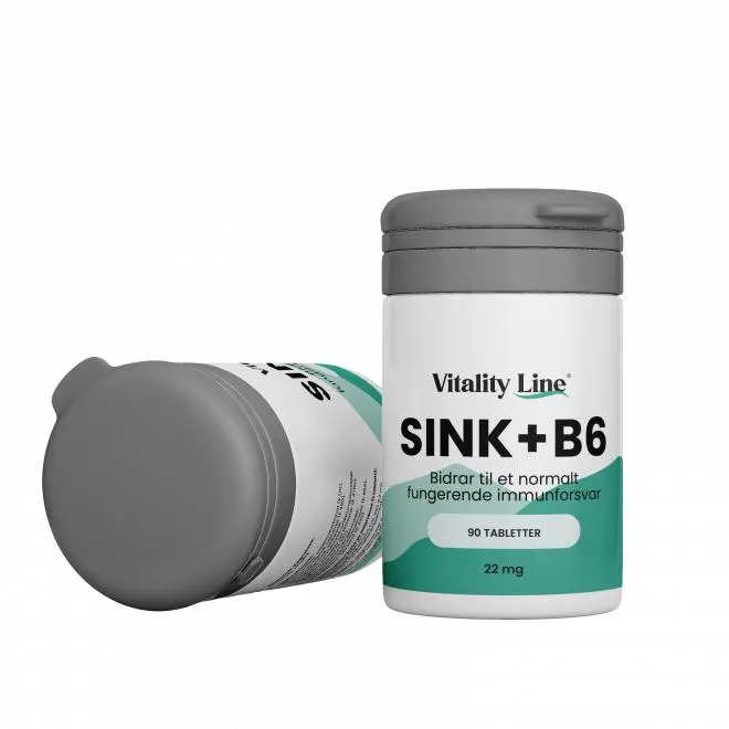 Vitality Line sink + B6 90 kapsler