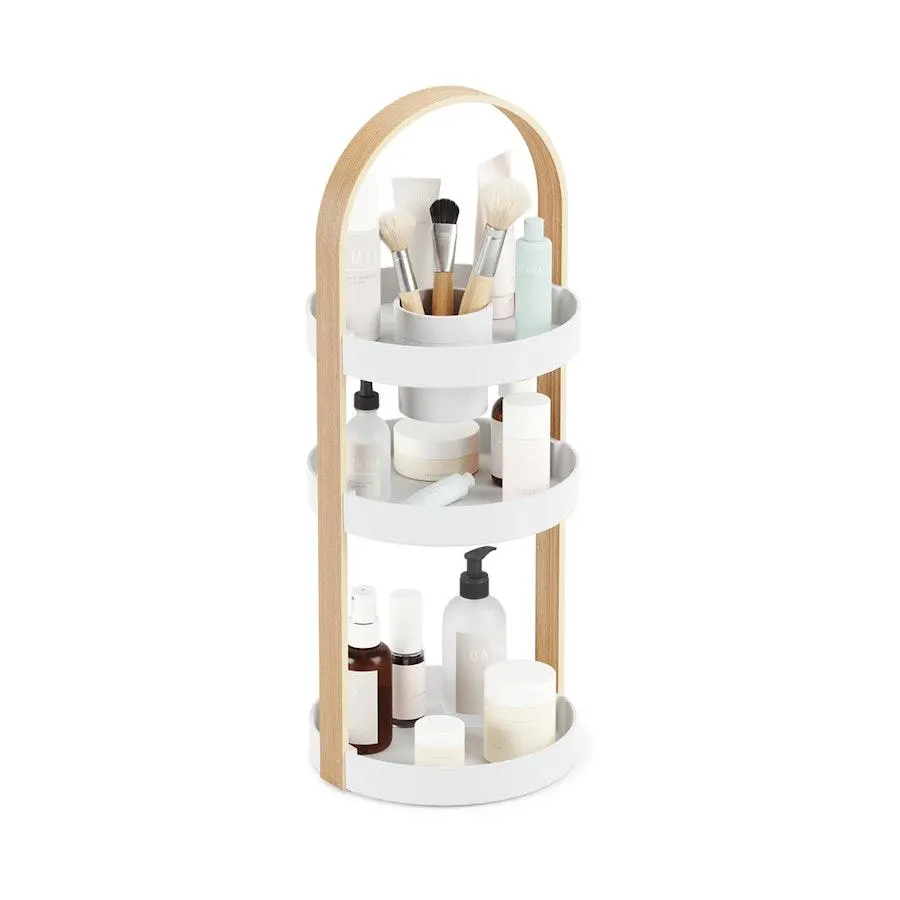Umbra Bellwood Cosmetic Organiser White/Natural