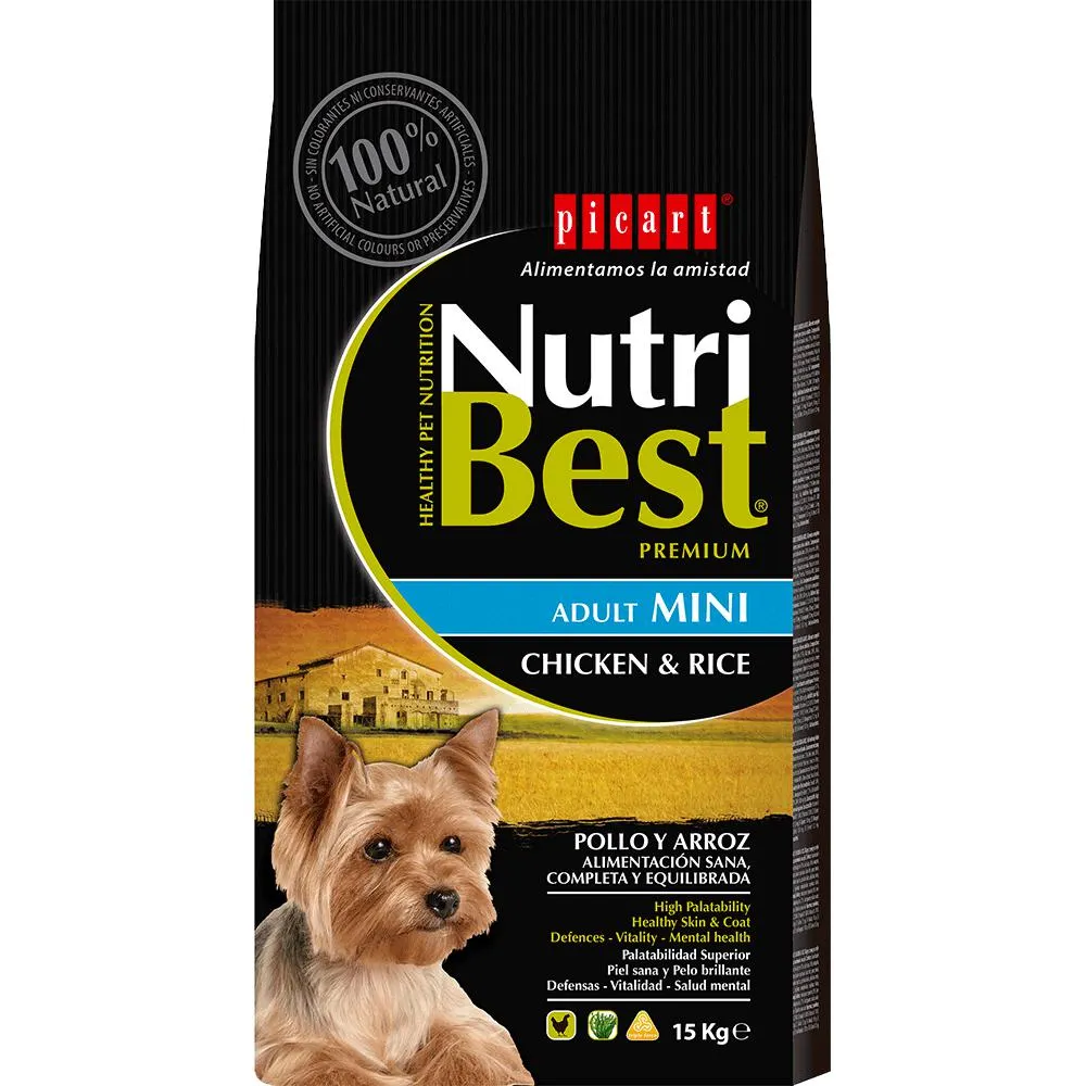 NUTRIBEST ADULT MINI CHICKEN&RICE