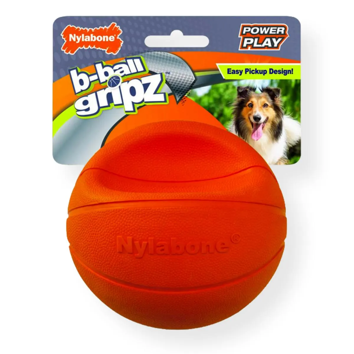 Nylabone Basketball Gripz Dog Toy