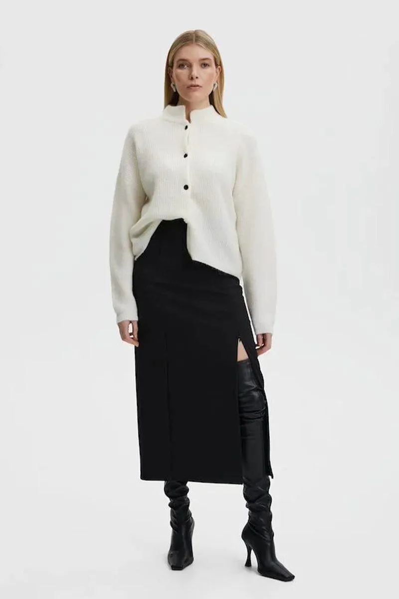 Joelle GZ HW Long Skirt Noos Black