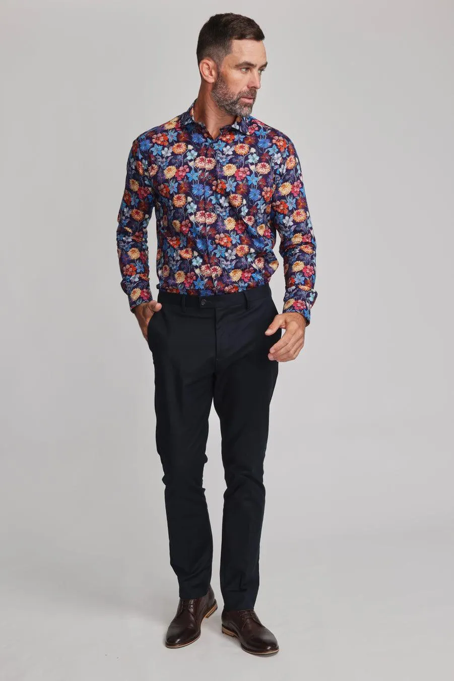 Floral Letters Liberty Print Shirt
