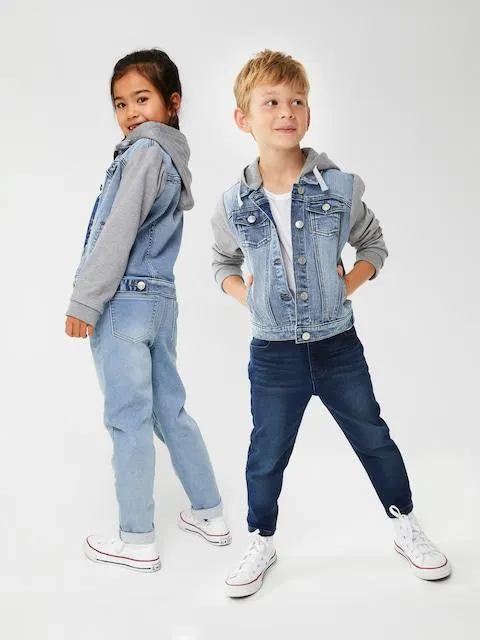 Just Jeans Junior Kids Ari Hooded Denim Jacket