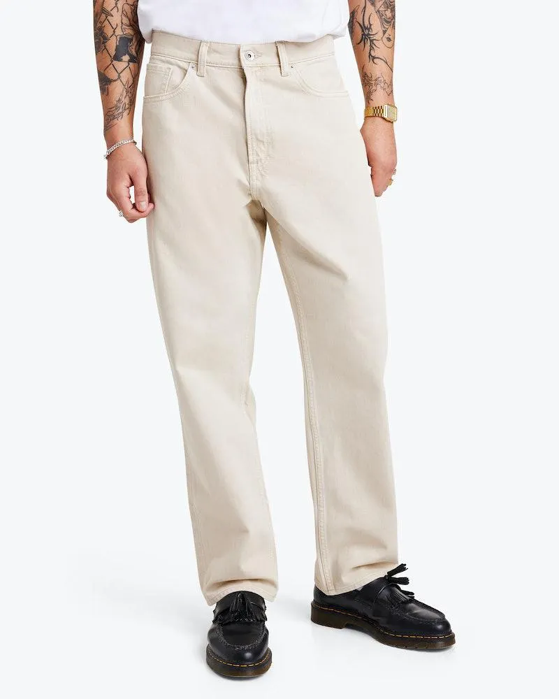 Loose Color Lys Grå Jeans