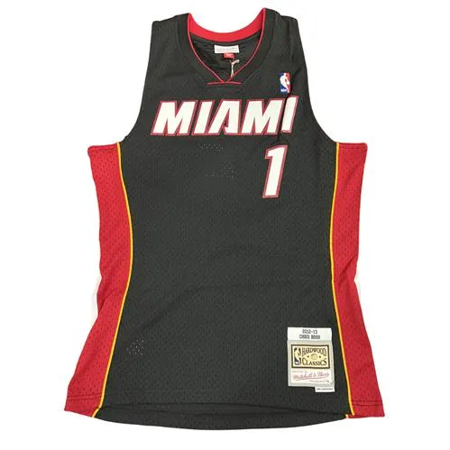Mitchell & Ness Swingman Miami Heat Bosh Road 2012-13