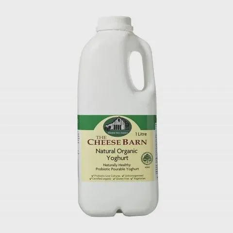 Cheese Barn Natural Org Yoghurt 1L