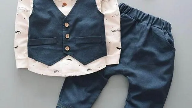 Boys 3pcs Long-sleeve sets