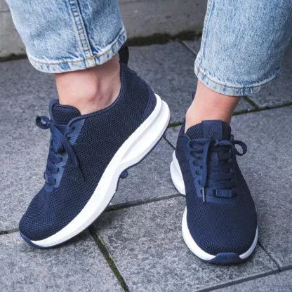 GaitLine Track Knit – Navy/White Fritidssko, Dame / Herre