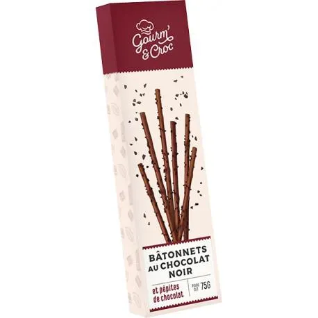 Bâtonnet de chocolat noir