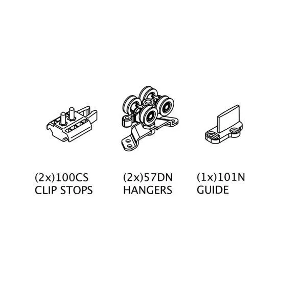 Brio SR100-1PK Single Run 100 Fittings Pack - No Track