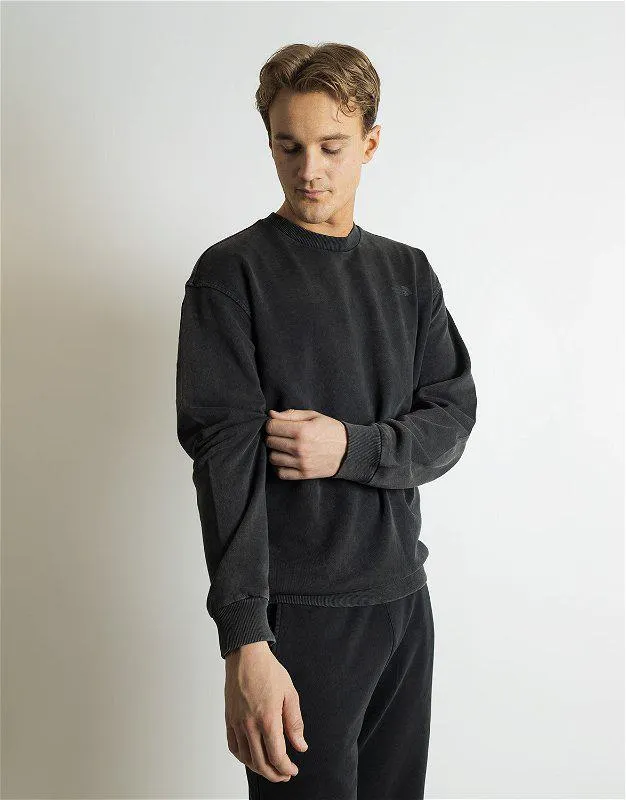 Heritage Dye Pack Log Sweatshirt Black