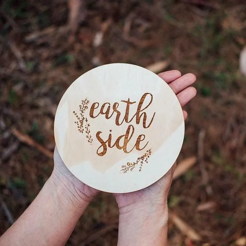 Announcement Plaque - Earth Side