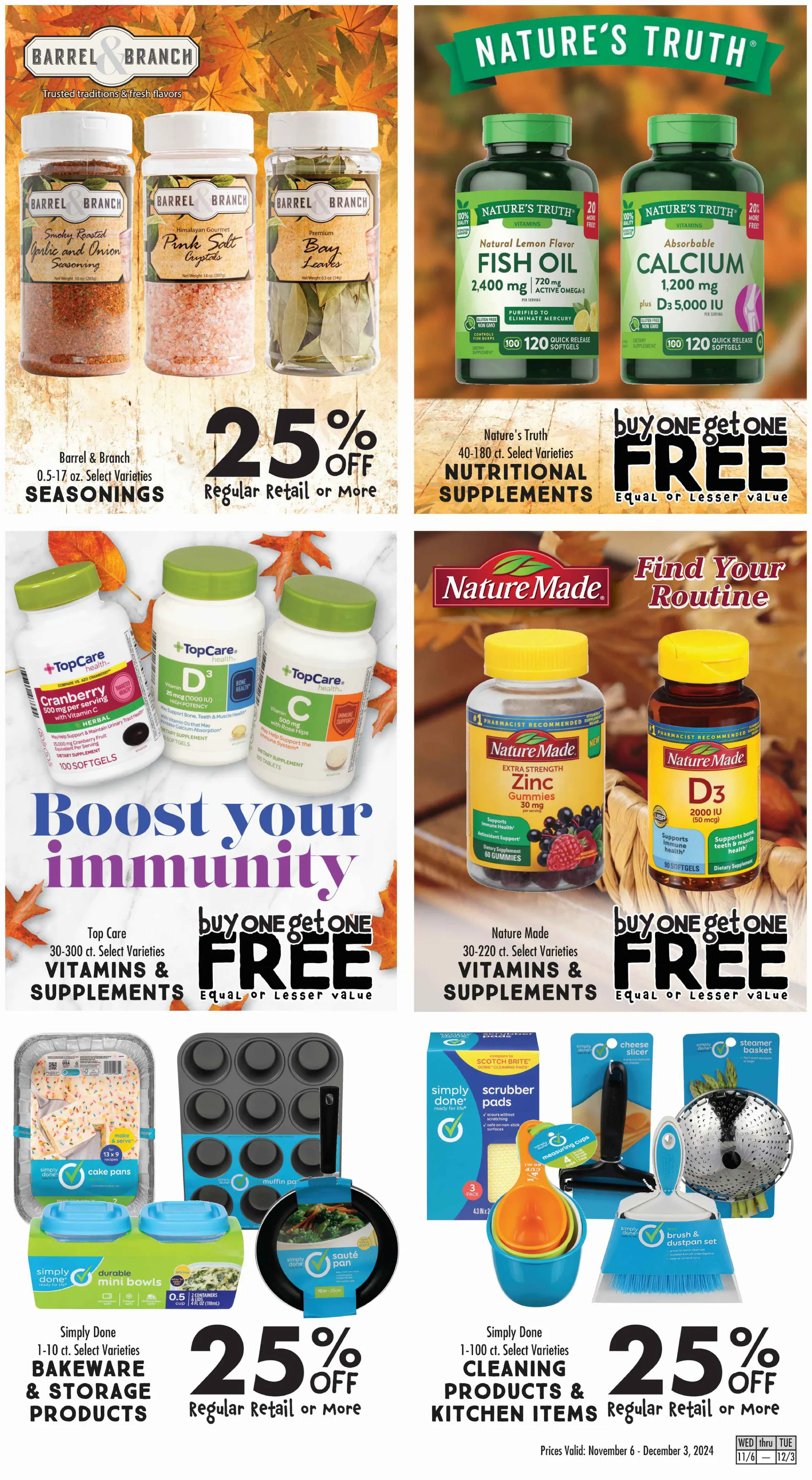 Weekly ad Weekly Ad from November 6 to December 3 2024 - Page 