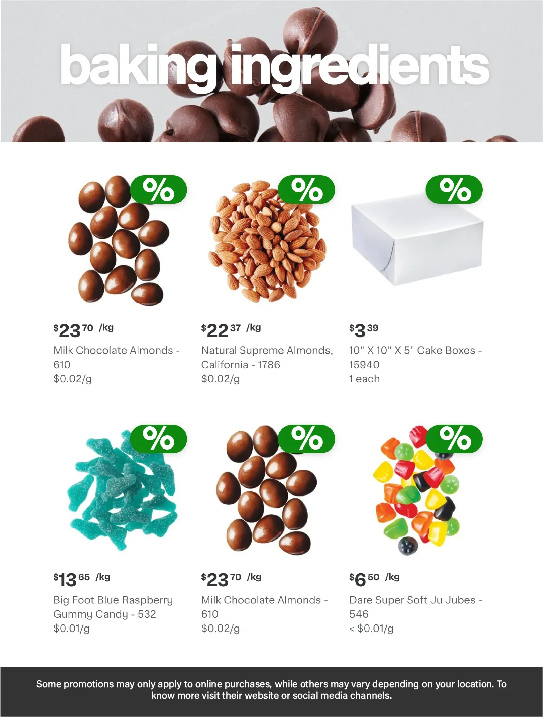 Flyer from July 30 to August 13 2025 - flyer page 2