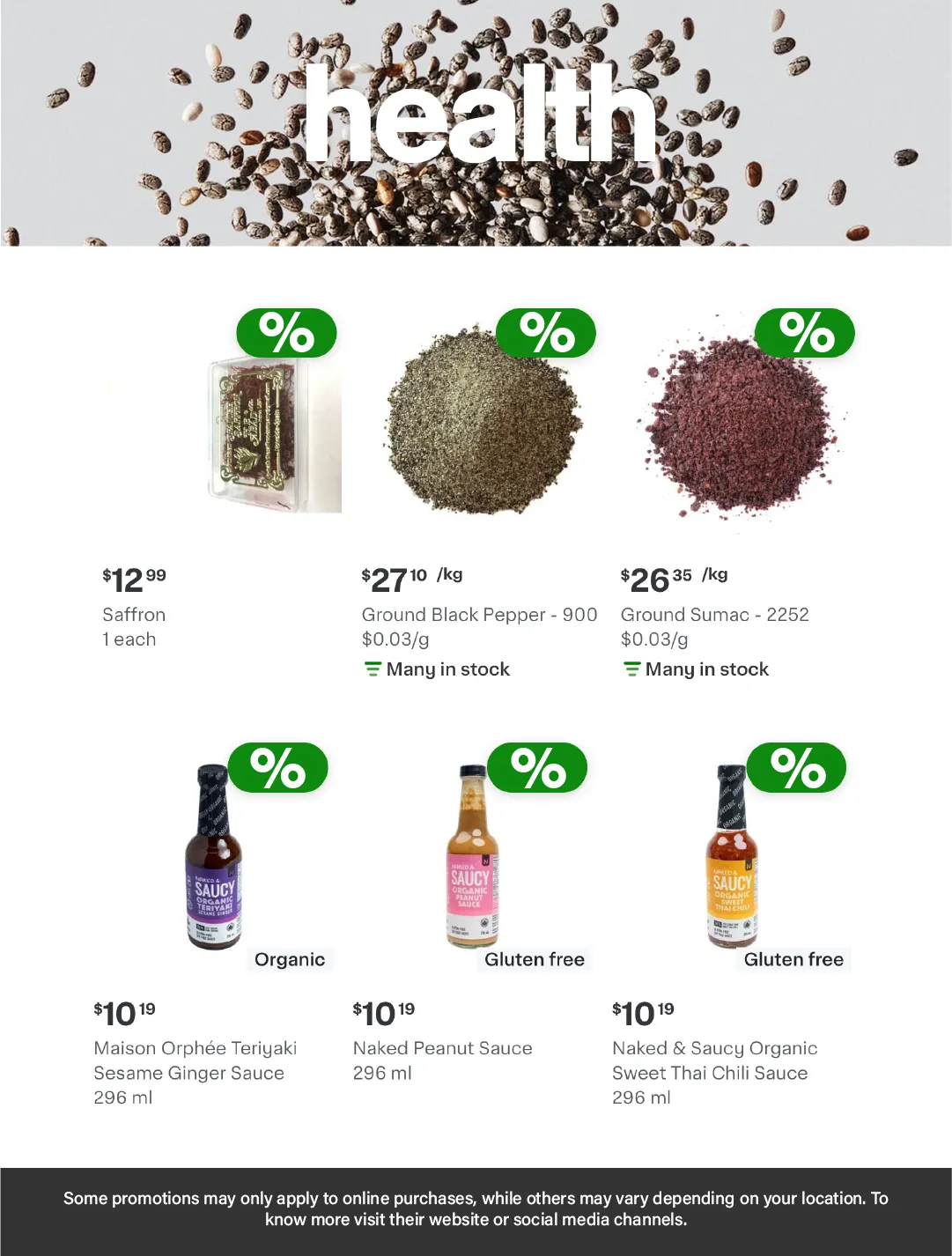 Flyer from July 30 to August 13 2025 - flyer page 3