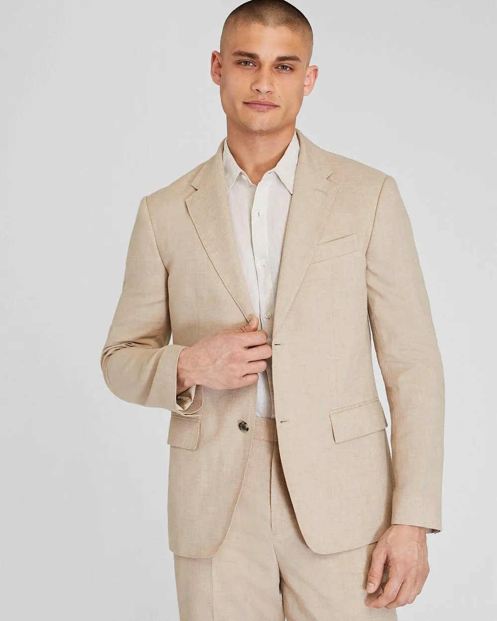 Tech Linen Suit Blazer