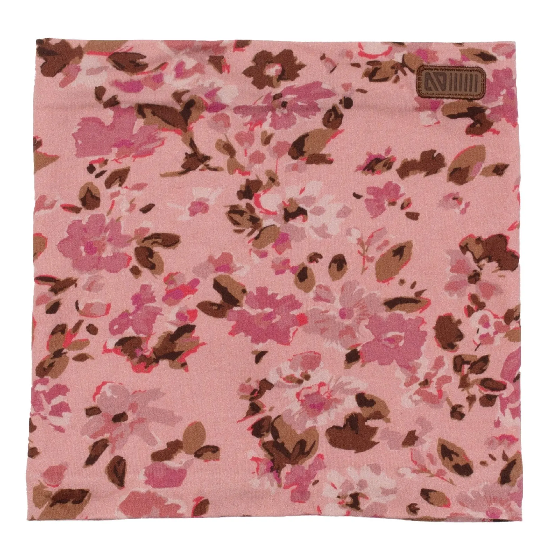Pink Printed Neckwarmer 12m-3