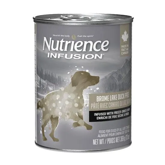 Pâté au canard du lac Brome pour chiens, 369 g