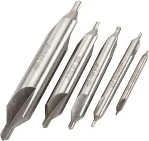 5 pc Centre Drill Countersink Set