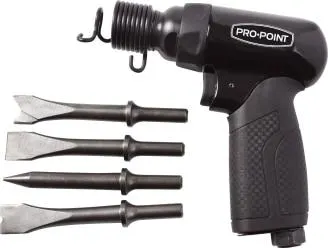 PROPOINT 6 pc Short-Barrel Air Hammer Kit