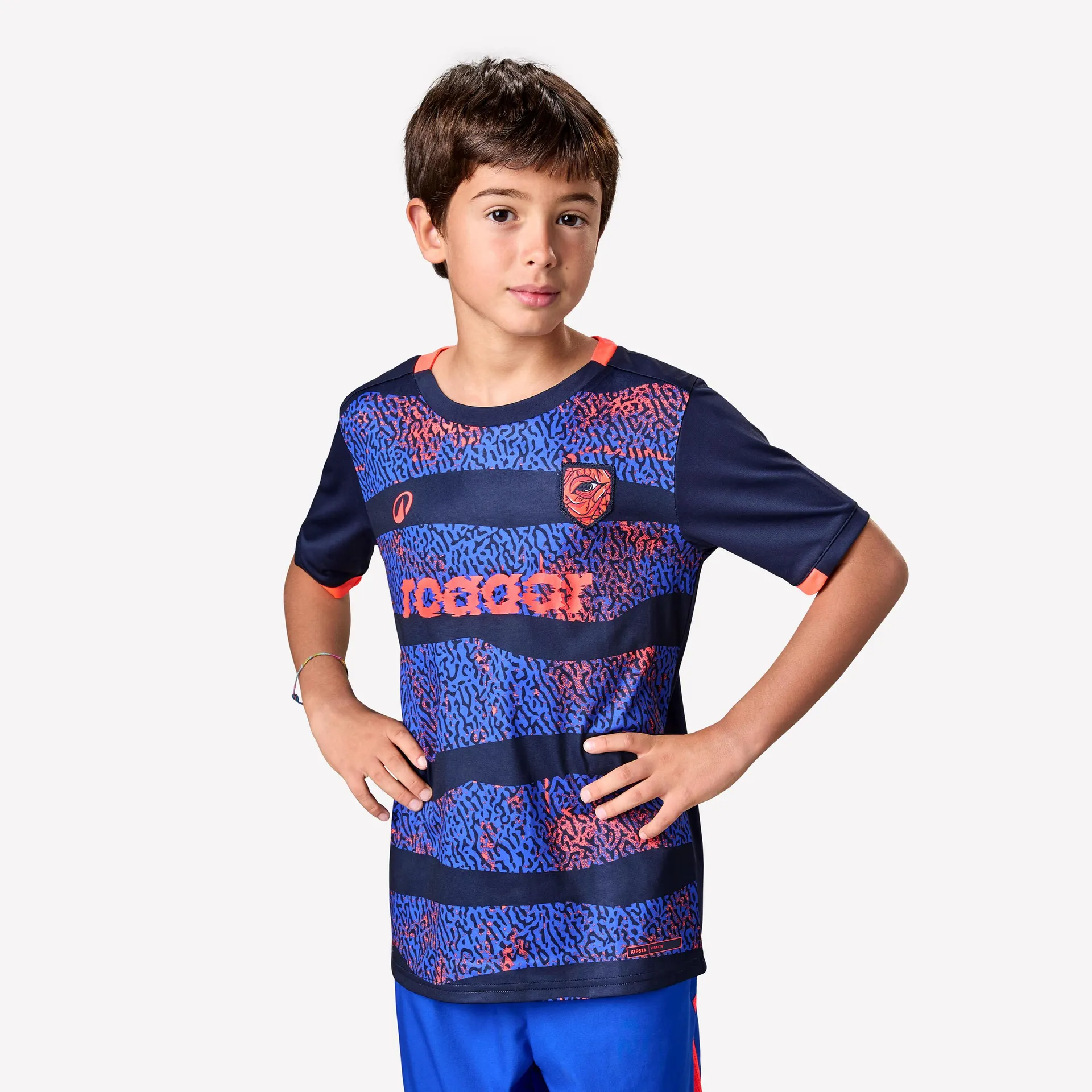 Maillot de soccer à manches courtes enfant – Viralto Roarrr Rhino