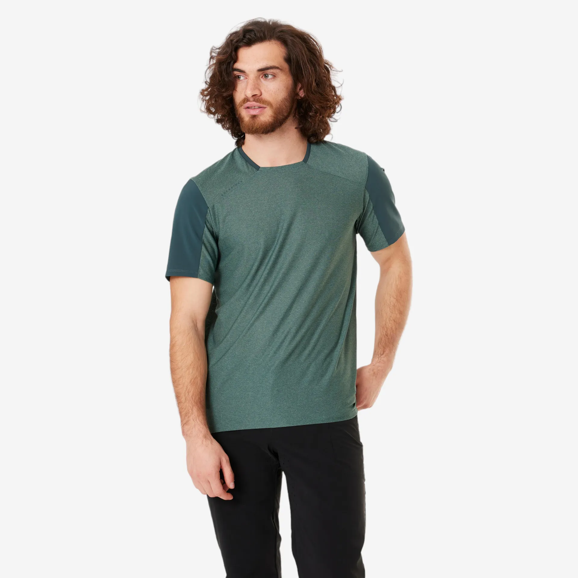 T-shirt de vélo de montagne avec poche sécurisée homme