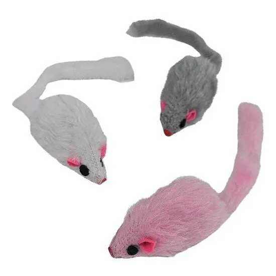 Souris fourrure pour chats