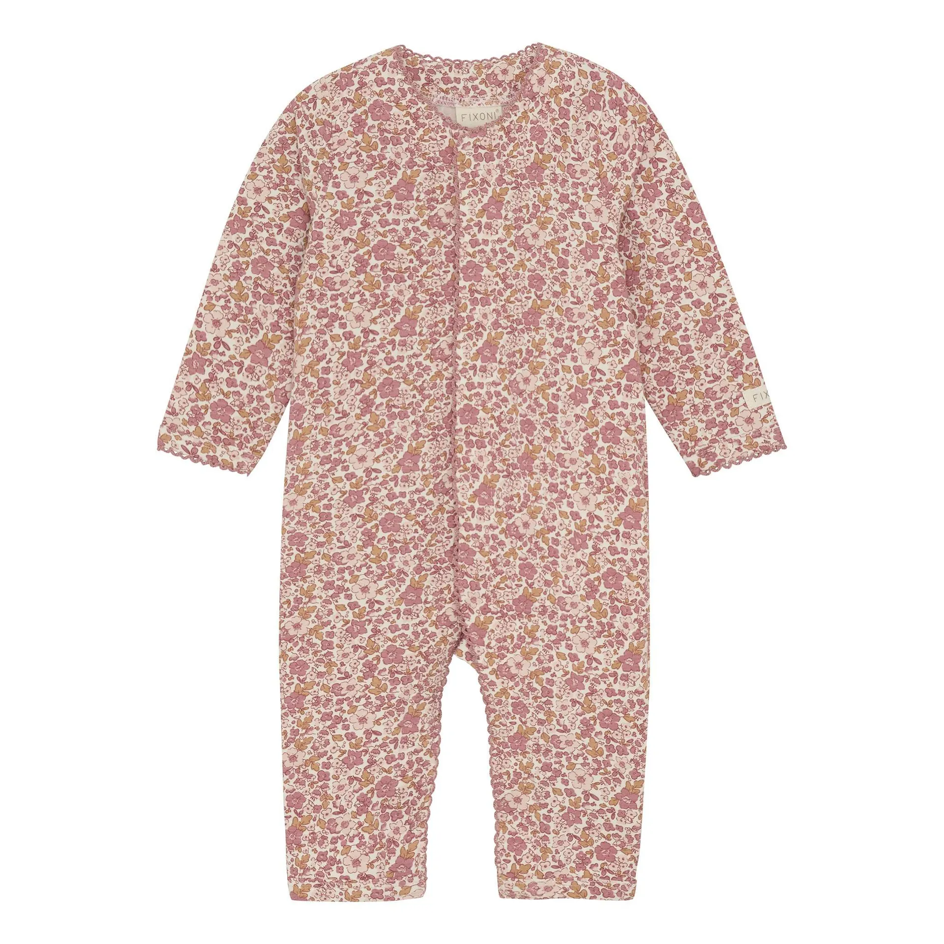 Flower Print Romper Newborn-24m
