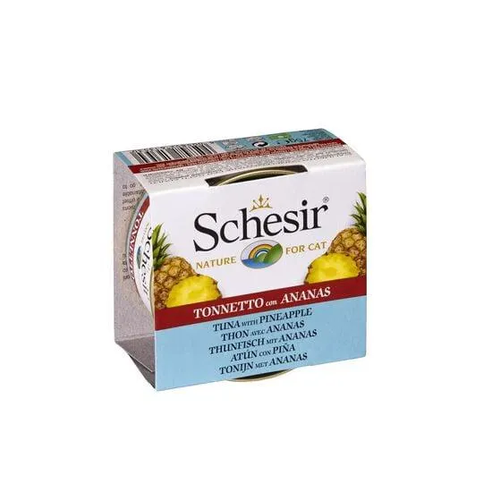 Tuna, pineapple and rice wet food for adult cat