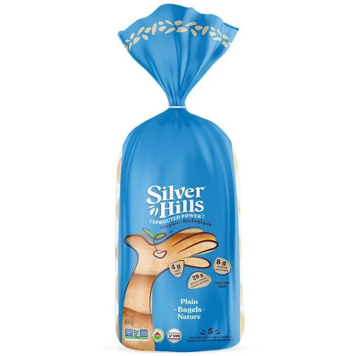 Bagels grains germés biologiques - Nature | 400 g